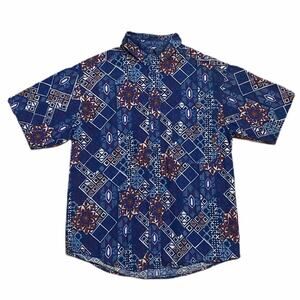 Apparatus Hawaiian Button-up Shirt Kids Sz M 10/12